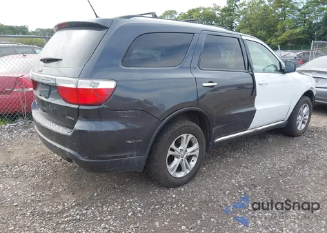 2013 Dodge Durango Crew из США, поврежденный, VIN 1C4RDJDG9DC554053